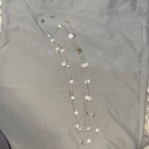 Elegant Silver and Gold Necklace